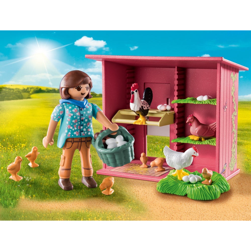 PLAYMOBIL 71308 Hühner mit Küken