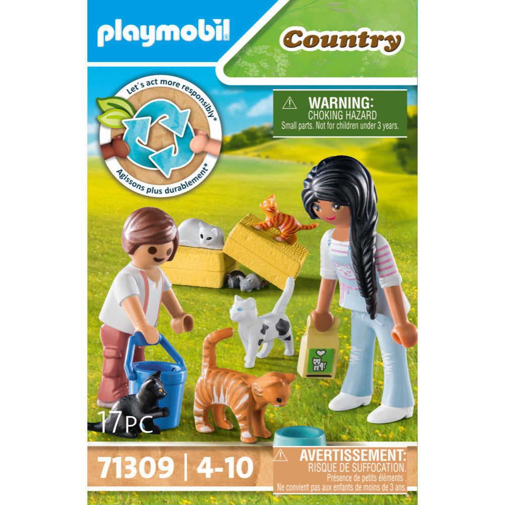 PLAYMOBIL 71309 Katzenfamilie