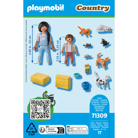 PLAYMOBIL 71309 Katzenfamilie