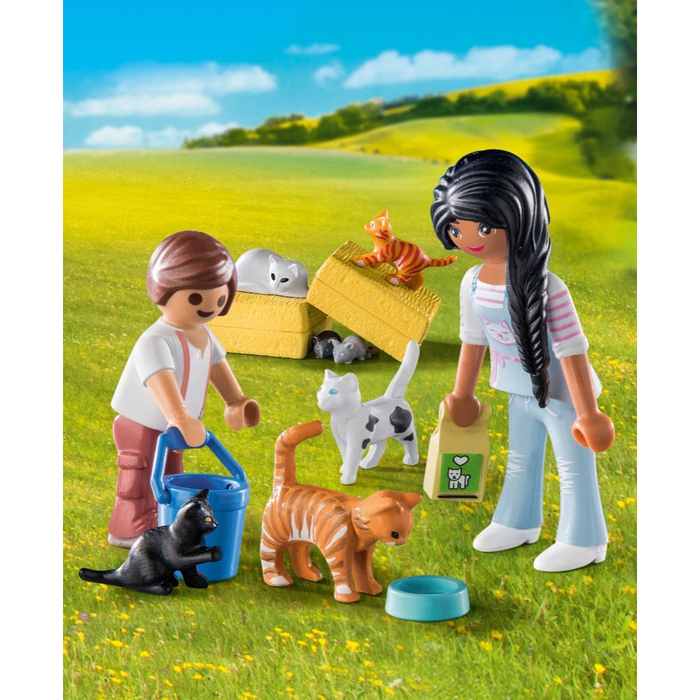 PLAYMOBIL 71309 Katzenfamilie