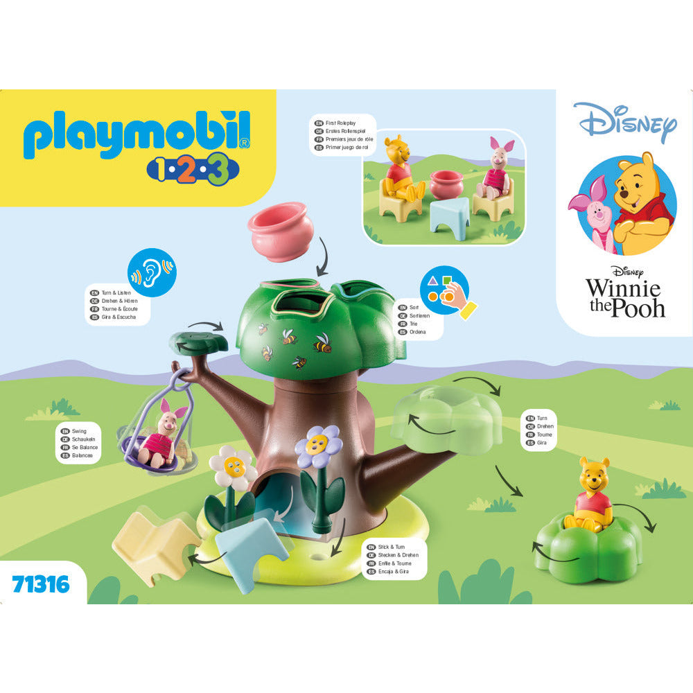 PLAYMOBIL 1.2.3 & Disney: Winnies & Ferkels Baumhaus 71316