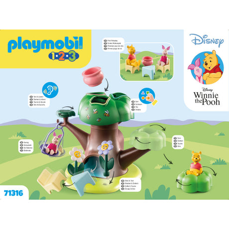 PLAYMOBIL 1.2.3 & Disney: Winnies & Ferkels Baumhaus 71316