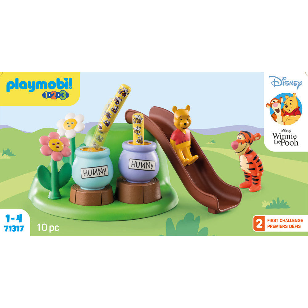 PLAYMOBIL 1.2.3 & Disney: Winnies & Tiggers Bienengarten 71317