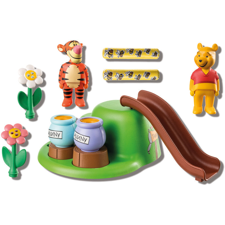 PLAYMOBIL 1.2.3 & Disney: Winnies & Tiggers Bienengarten 71317