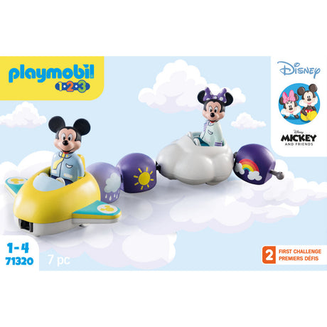 PLAYMOBIL 1.2.3 & Disney: Mickys & Minnies Wolkenflug 71320