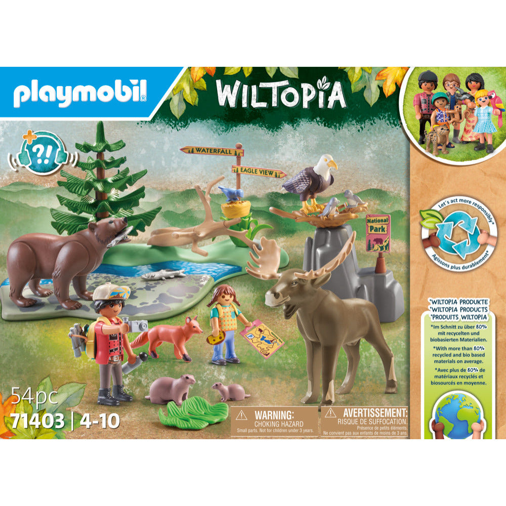 PLAYMOBIL 71403 Wiltopia - Abstecher zu den Tieren Nordamerikas