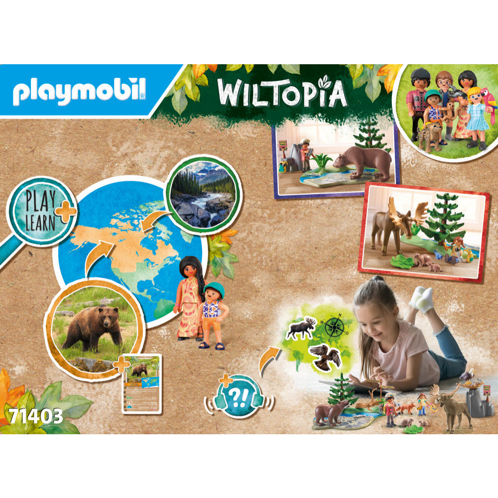 PLAYMOBIL 71403 Wiltopia - Abstecher zu den Tieren Nordamerikas