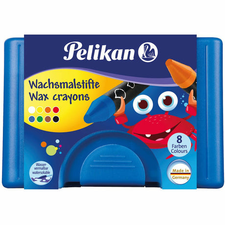 Wachsmaler rund wasservermalbar im Kunststoffetui blau 666/8 WL