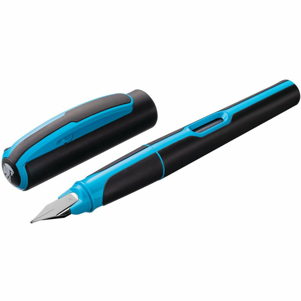 Füllhalter Style P57 M Neonblau in Faltschachtel