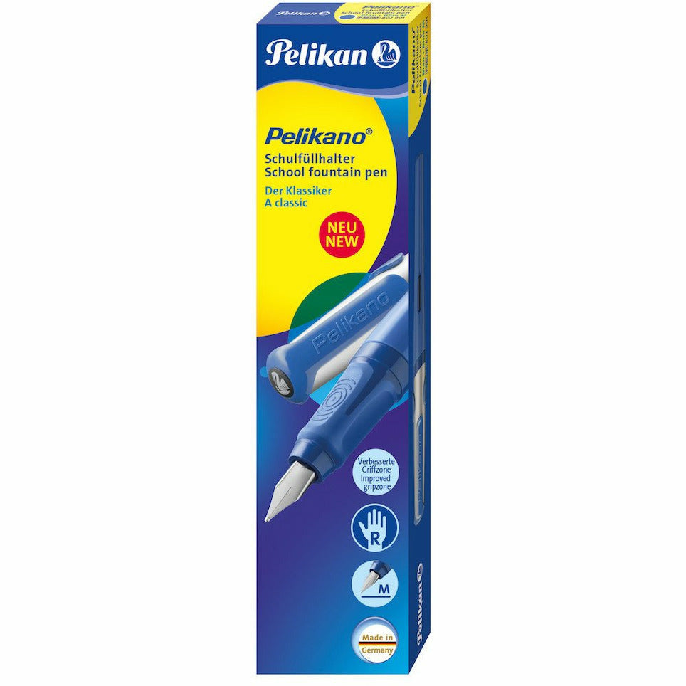 Schulfüller Pelikano P480 M Blau 2017 in Faltschachtel