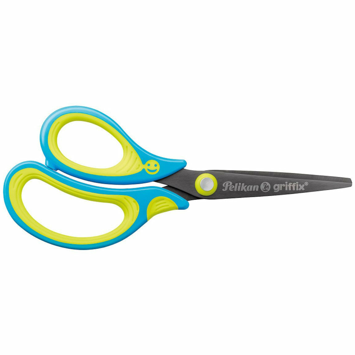 Schulschere griffix SC1BLS Blue links, spitz, 1 St. auf Blisterkarte