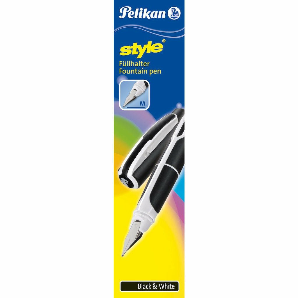 Füllhalter Style P57 Black/White M