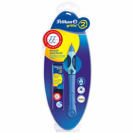 Bleistift Griffix 2 Bluesea/Blau B2BSR für Rechtshänder blister