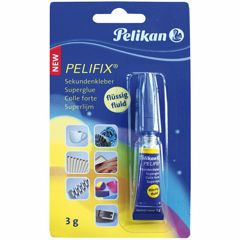 Sekundenkleber PELIFIX P897D12 flüssig Tube 3g
