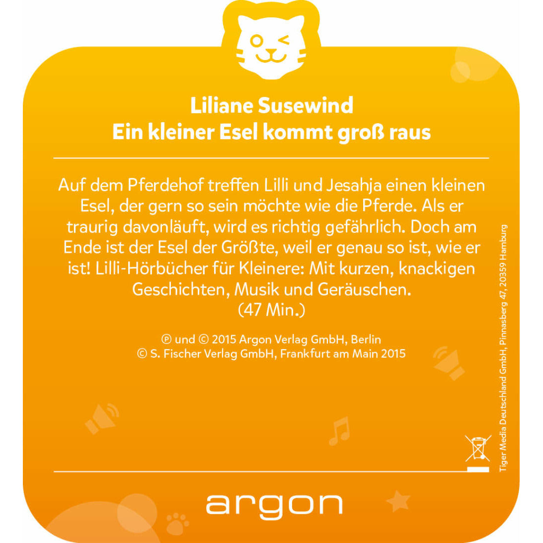 tigercard | Liliane Susewind | Ein kleiner Esel kommt groß raus