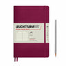 Notizbuch Medium (A5), Softcover, 123 nummerierte Seiten