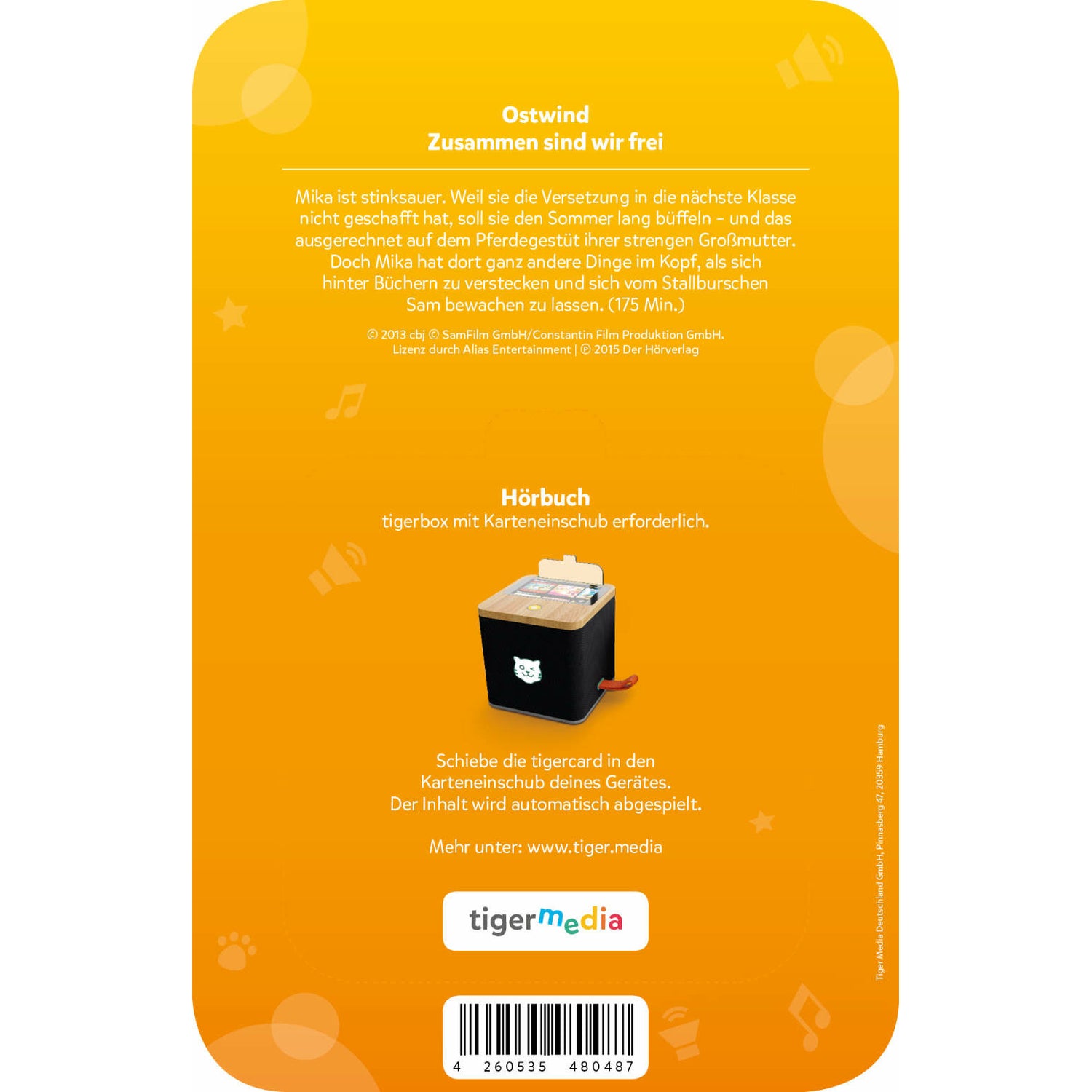 tigercard | Ostwind 1: Zusammen sind wir frei | Die Lesung