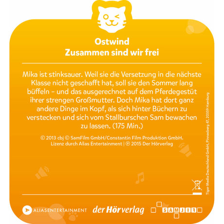 tigercard | Ostwind 1: Zusammen sind wir frei | Die Lesung