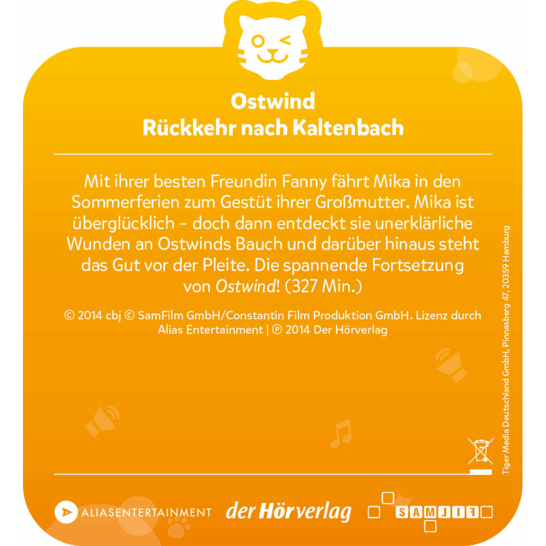 tigercard | Ostwind 2: Rückkehr nach Kaltenbach | Die Lesung