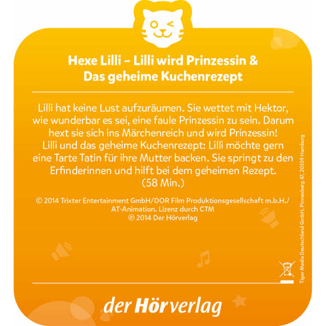 tigercard | Hexe Lilli | Lilli wird Prinzessin & Das geheime Kuchenrezept