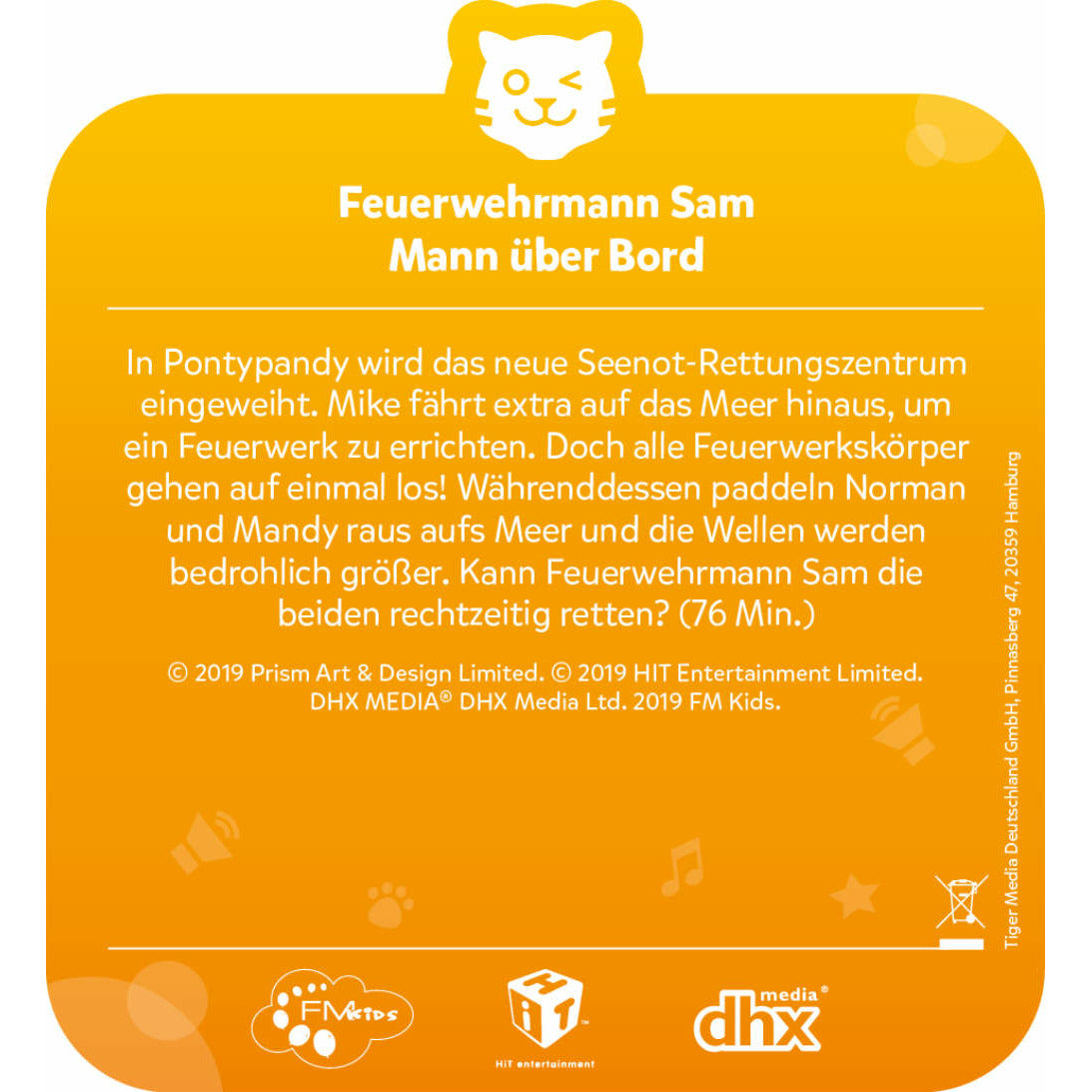 tigercard | Feuerwehrmann Sam | Mann über Bord