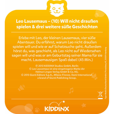 tigercard | Leo Lausemaus | Folge 10: Will nicht draußen spielen und 3 weitere süße Geschichten