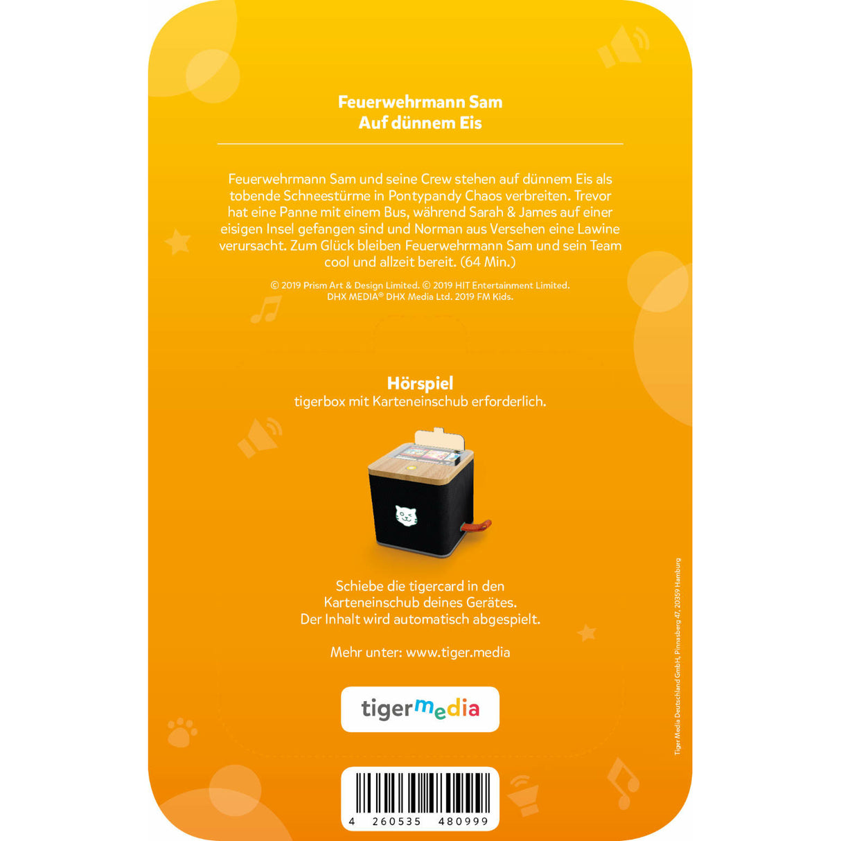 tigercard | Feuerwehrmann Sam | Auf dünnem Eis