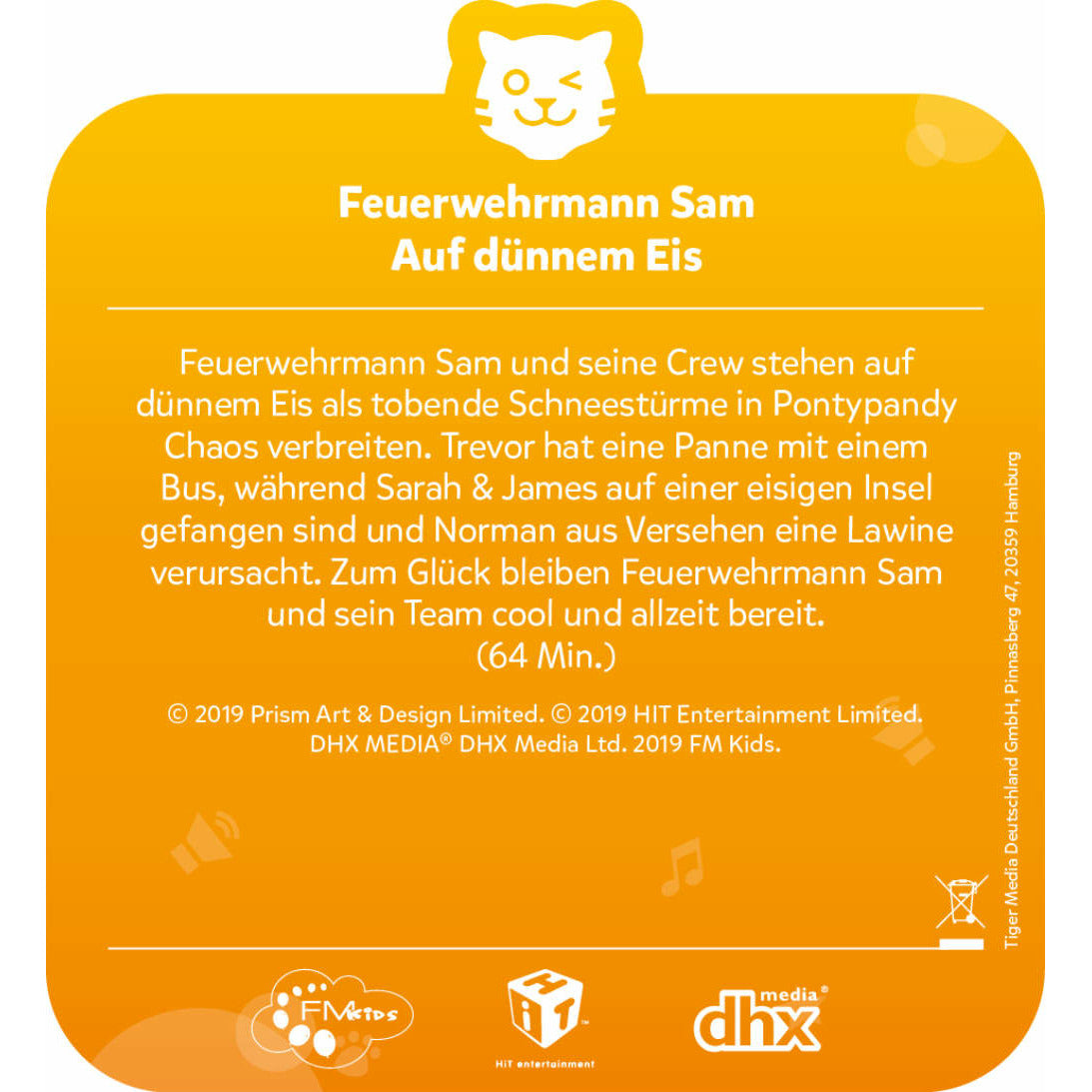 tigercard | Feuerwehrmann Sam | Auf dünnem Eis