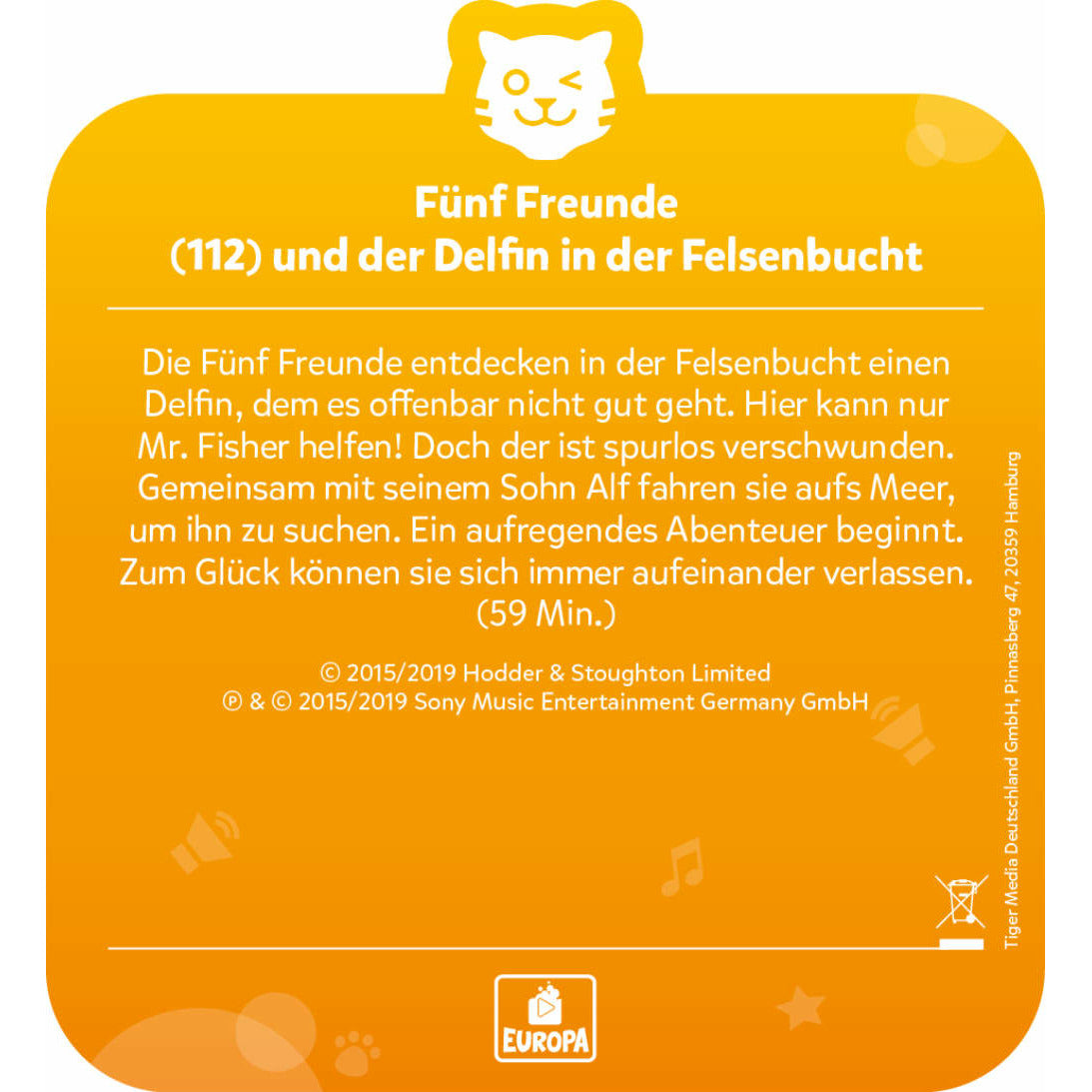 tigercard | Fünf Freunde | Folge 112: und der Delfin in der Felsenbucht