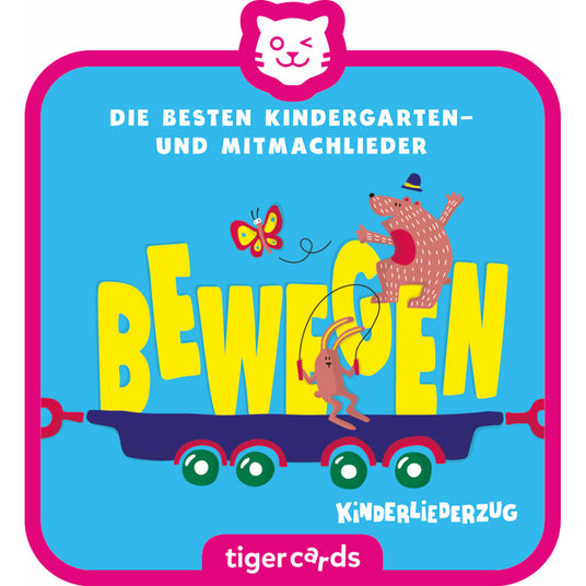 tigercard | Kinderliederzug | Folge 2: Die besten Kindergarten- und Mitmachlieder | Bewegen