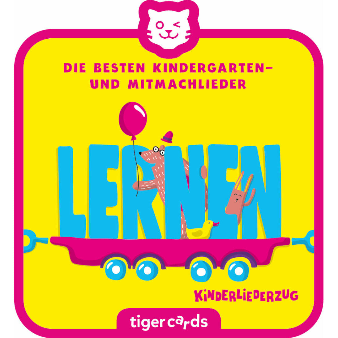 tigercard | Kinderliederzug | Folge 1: Die besten Kindergarten- und Mitmachlieder | Lernen