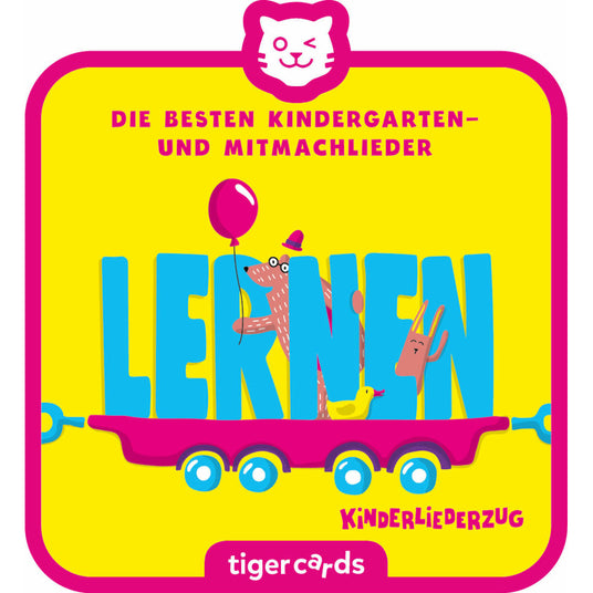 tigercard | Kinderliederzug | Folge 1: Die besten Kindergarten- und Mitmachlieder | Lernen