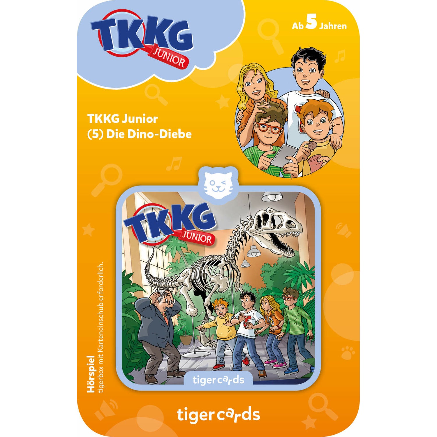 tigercard | TKKG Junior | Folge 5: Dino-Diebe