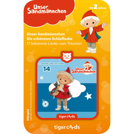 tigercard | Unser Sandmännchen | Folge 14: Die schönsten Schlaflieder | 17 bekannte Lieder zum Träumen