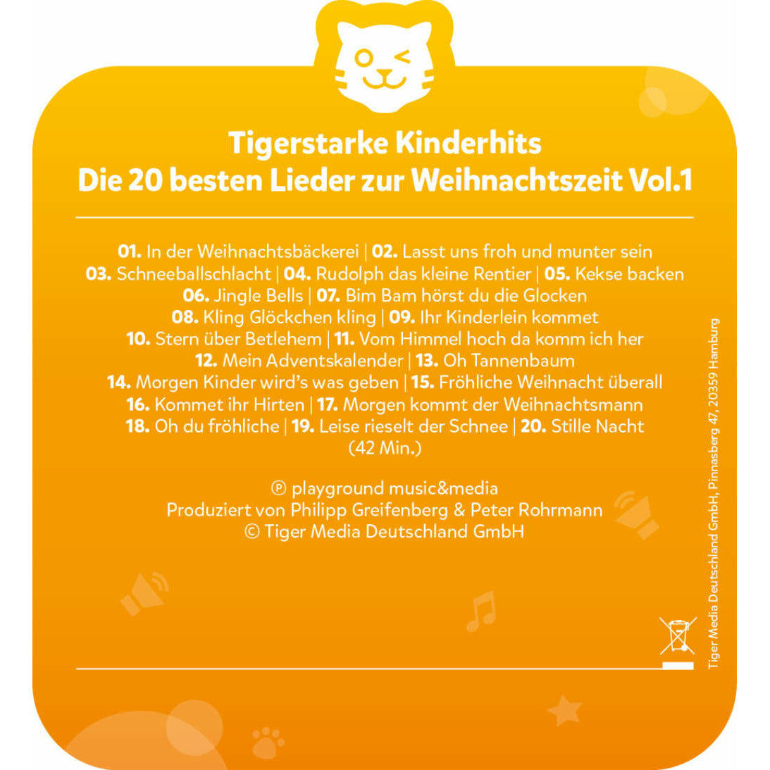 tigercard | Die 20 schönsten Weihnachtslieder