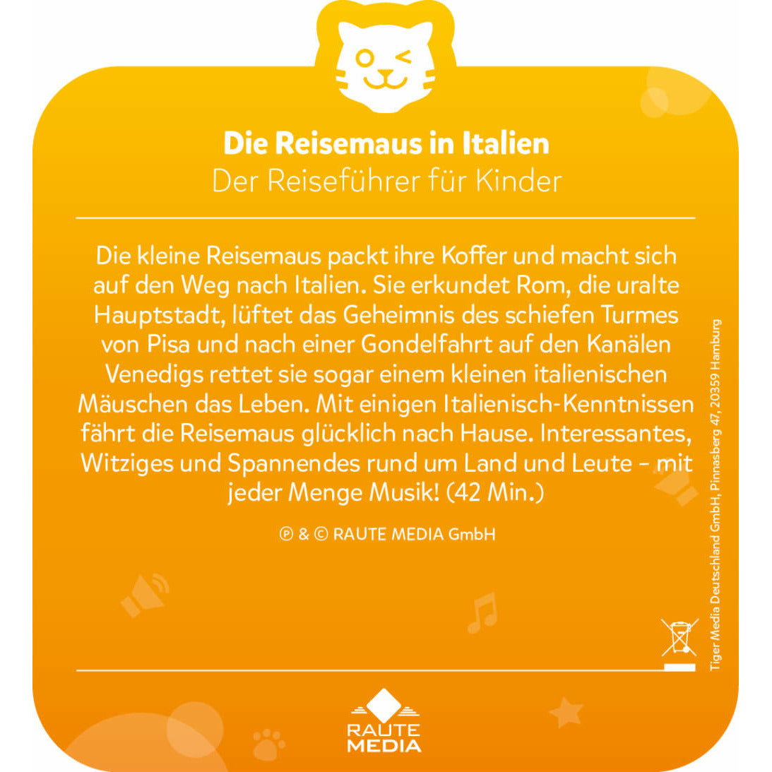 tigercard | Die Reisemaus in Italien