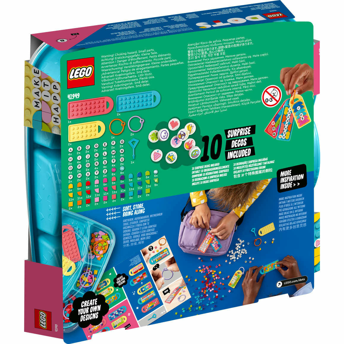 Lego® | 41949 | Taschenanhänger Kreativset