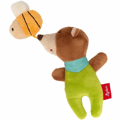 Sigikid | Rassel Bär mit Biene Red Stars