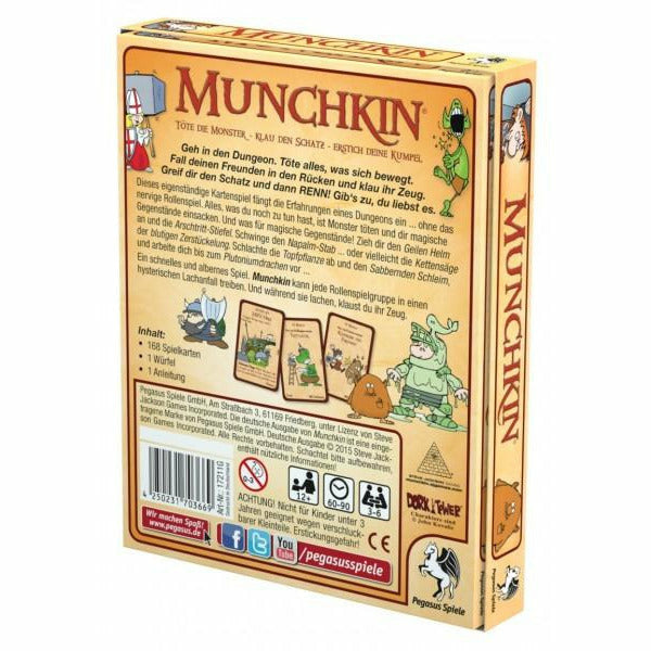 Pegasus Spiele | Munchkin Kartenspiel