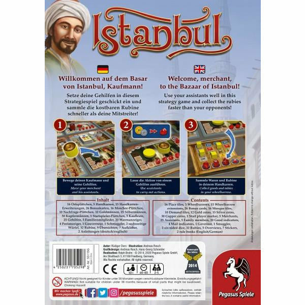 Pegasus Spiele | Istanbul | Kennerspiel des Jahres 2014
