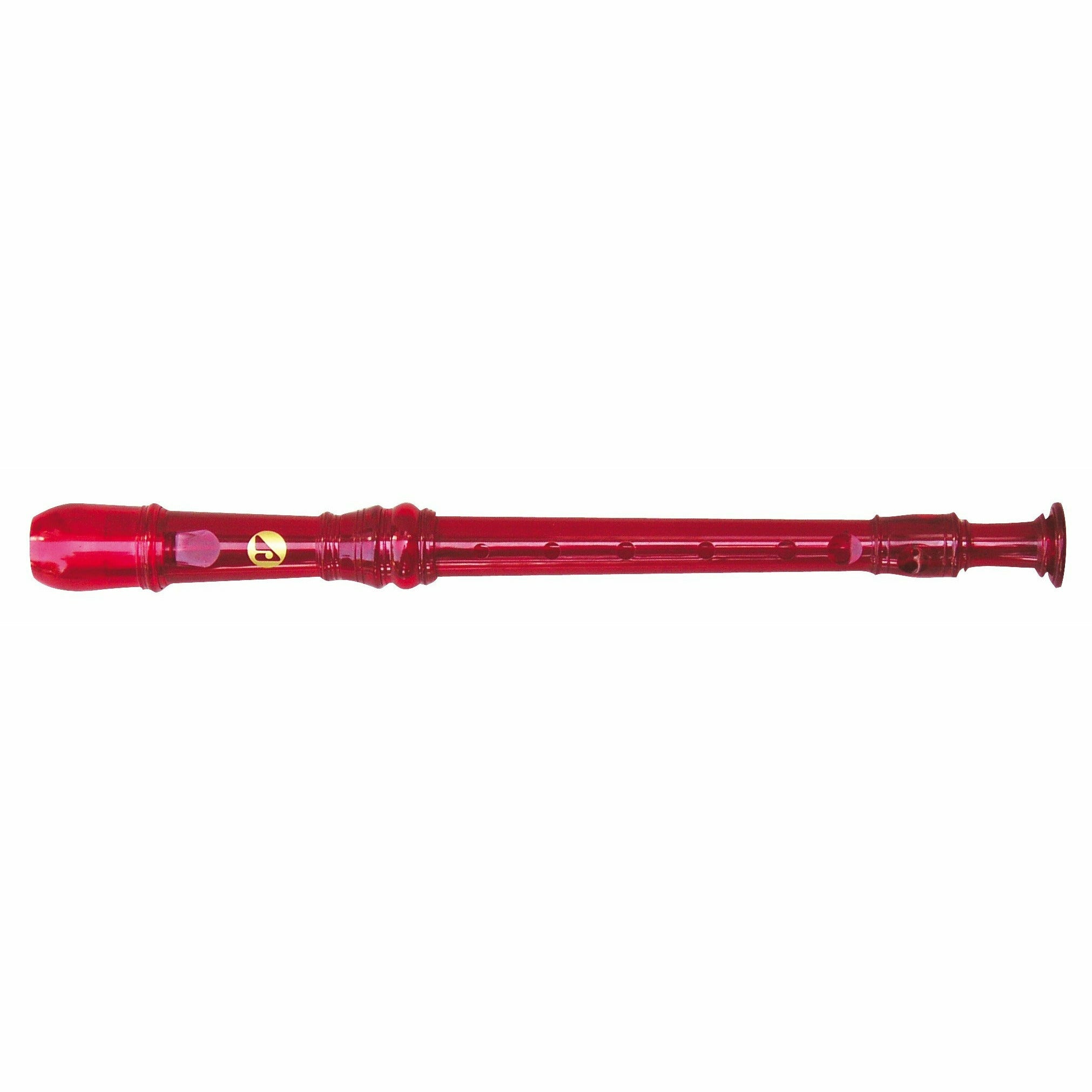 Voggenreiter | Voggys Kunststoff-Blockflöte (rot), barocke Griffweise
