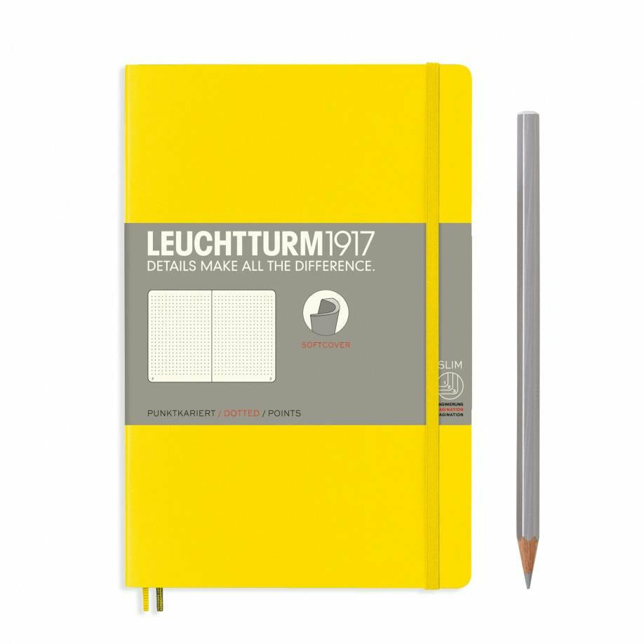 Notizbuch Paperback (B6+), Softcover, 123 nummerierte Seiten