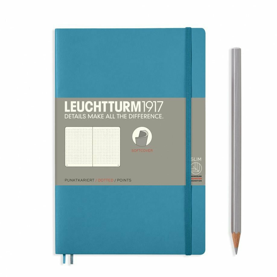 Notizbuch Paperback (B6+), Softcover, 123 nummerierte Seiten