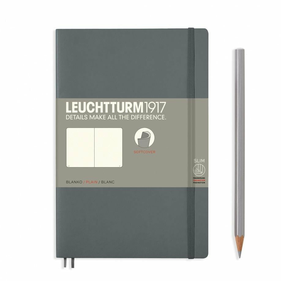 Notizbuch Paperback (B6+), Softcover, 123 nummerierte Seiten