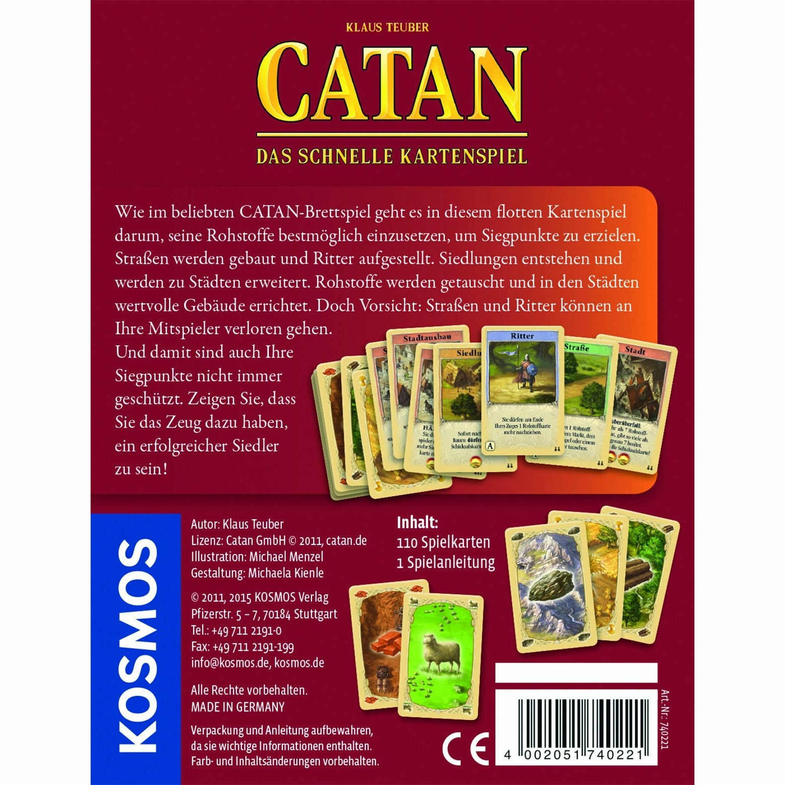 KOSMOS | Catan - Das schnelle Kartenspiel
