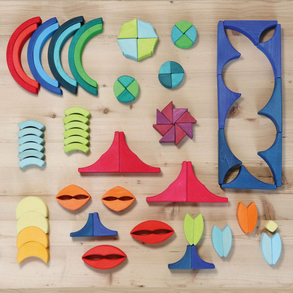 Grimm's | Baukasten Viereck Bögen