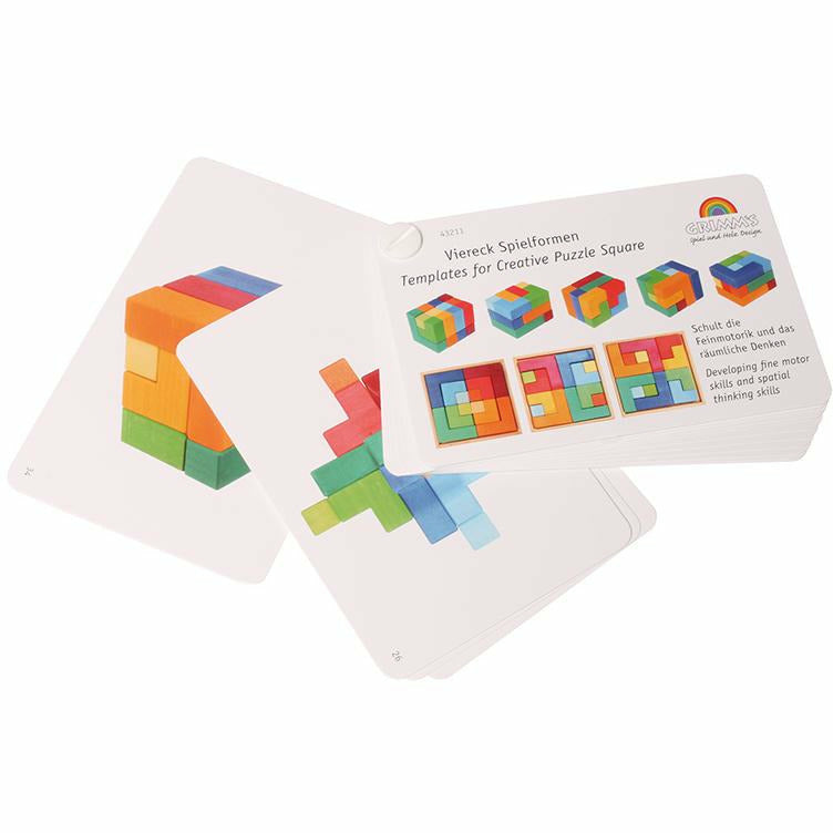 Grimm's | Kartenfächer Bauspiel Viereck