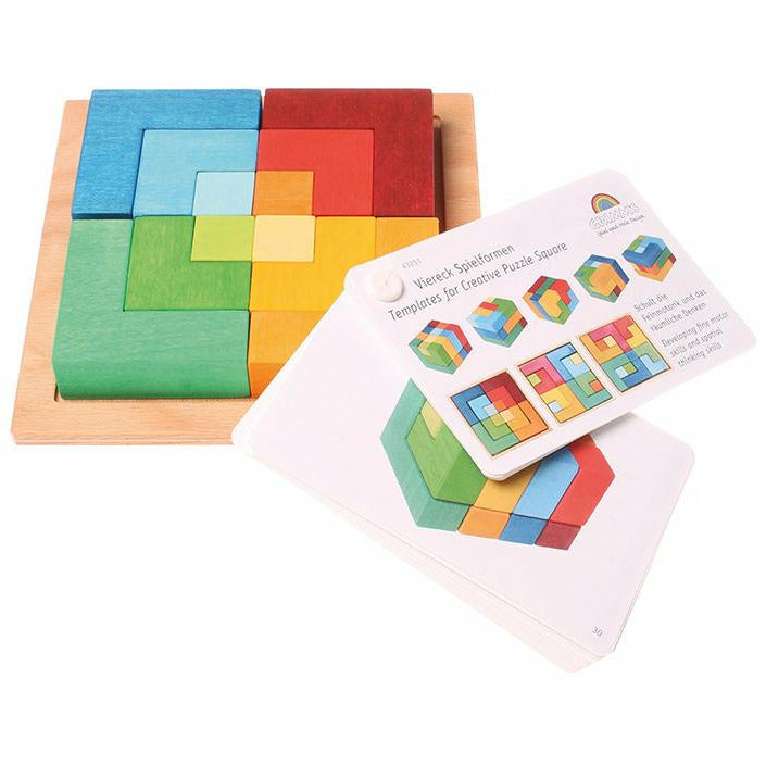 Grimm's | Kleines Bauspiel Viereck