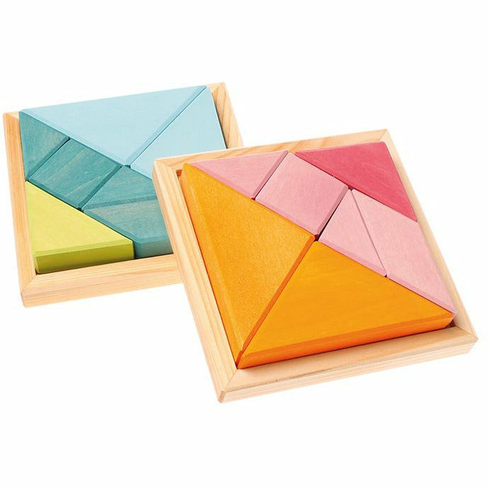 Grimm's | Tangram Rosa-Orange