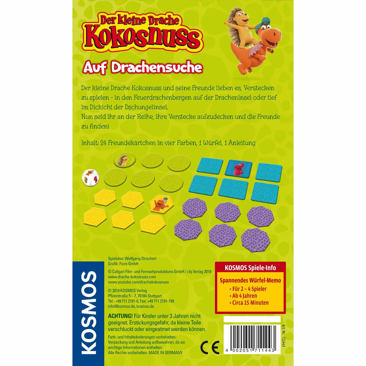 Der kleine Drache Kokosnuss - Auf Drachensuche